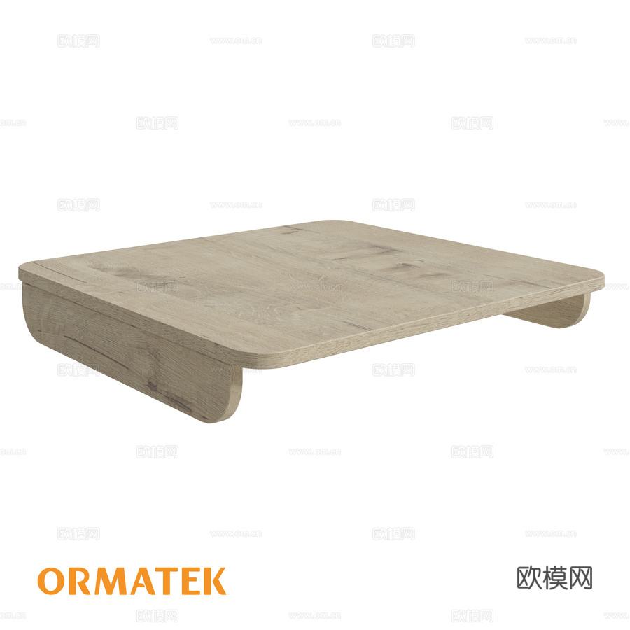 大都会立式桌3d模型下载