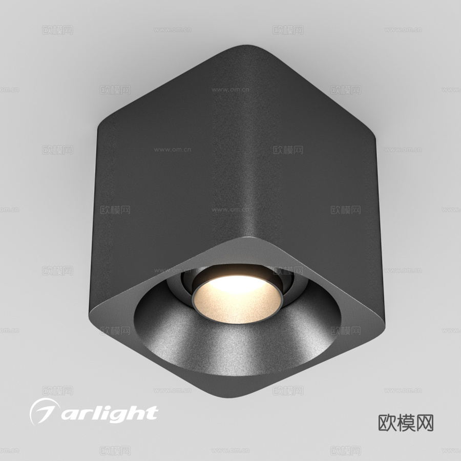 OM灯 SP-ACENTO-S95x95-10W3d模型下载