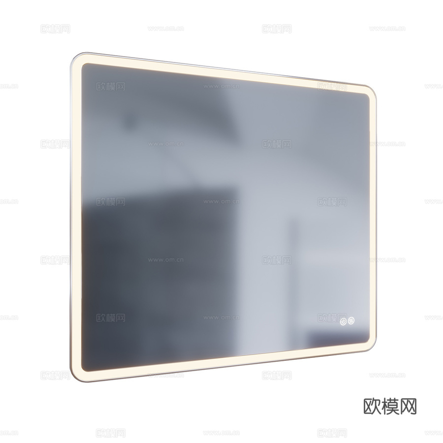 Aquanet Iris 80x90 背光镜3d模型下载