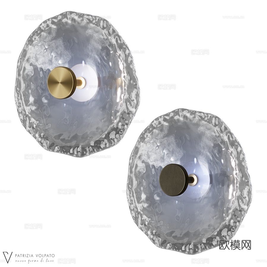 Patrizia Volpato星云壁灯240 553d模型下载
