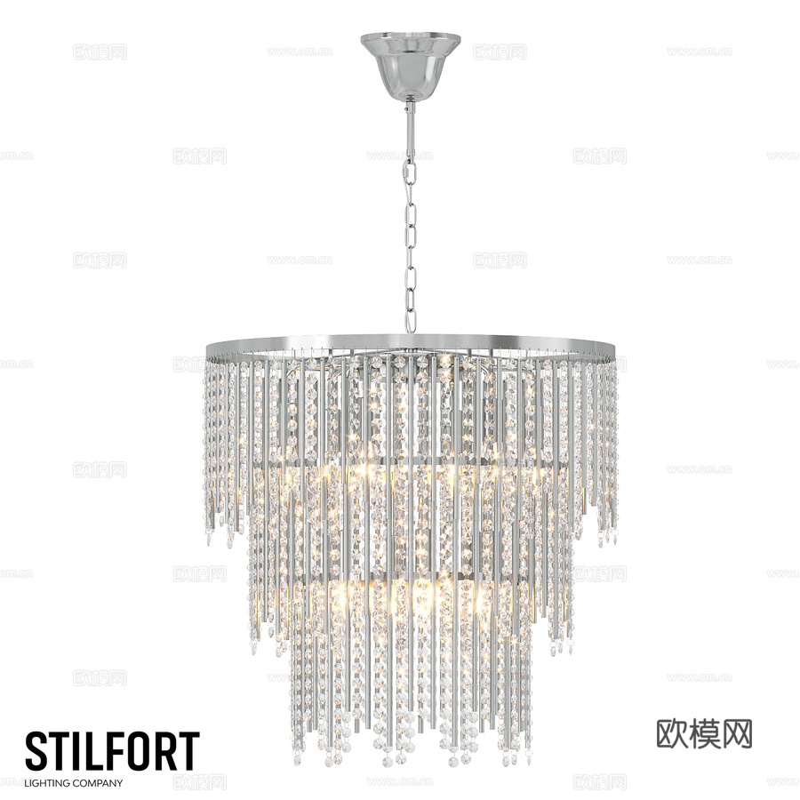 Stilfort吊灯，Grandex系列3d模型下载