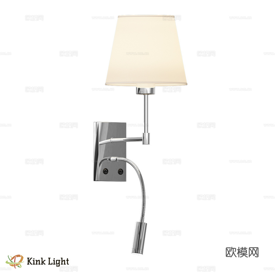 壁灯 Verto 铬白 08084-2.023d模型下载