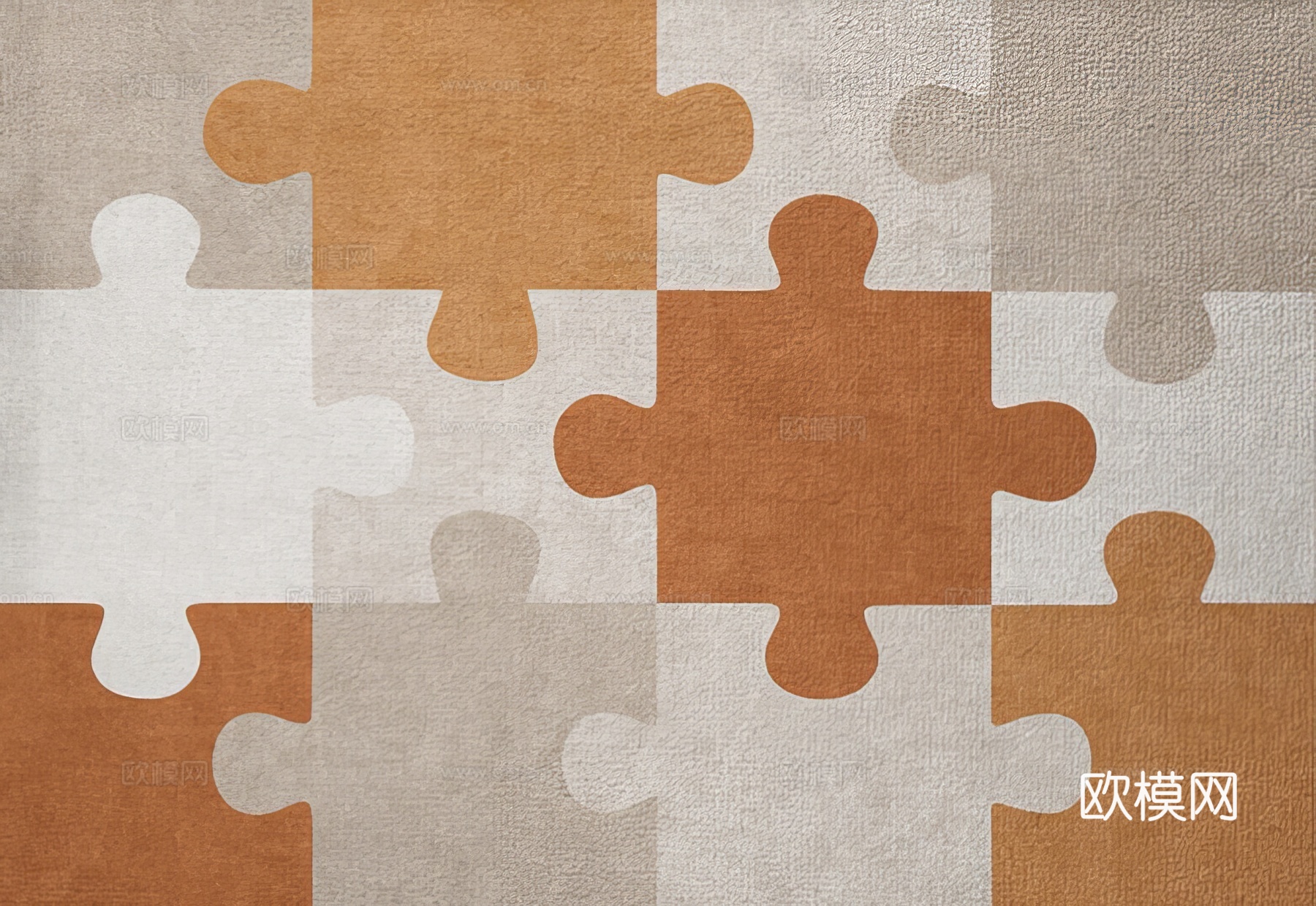 现代简约彩色儿童地毯