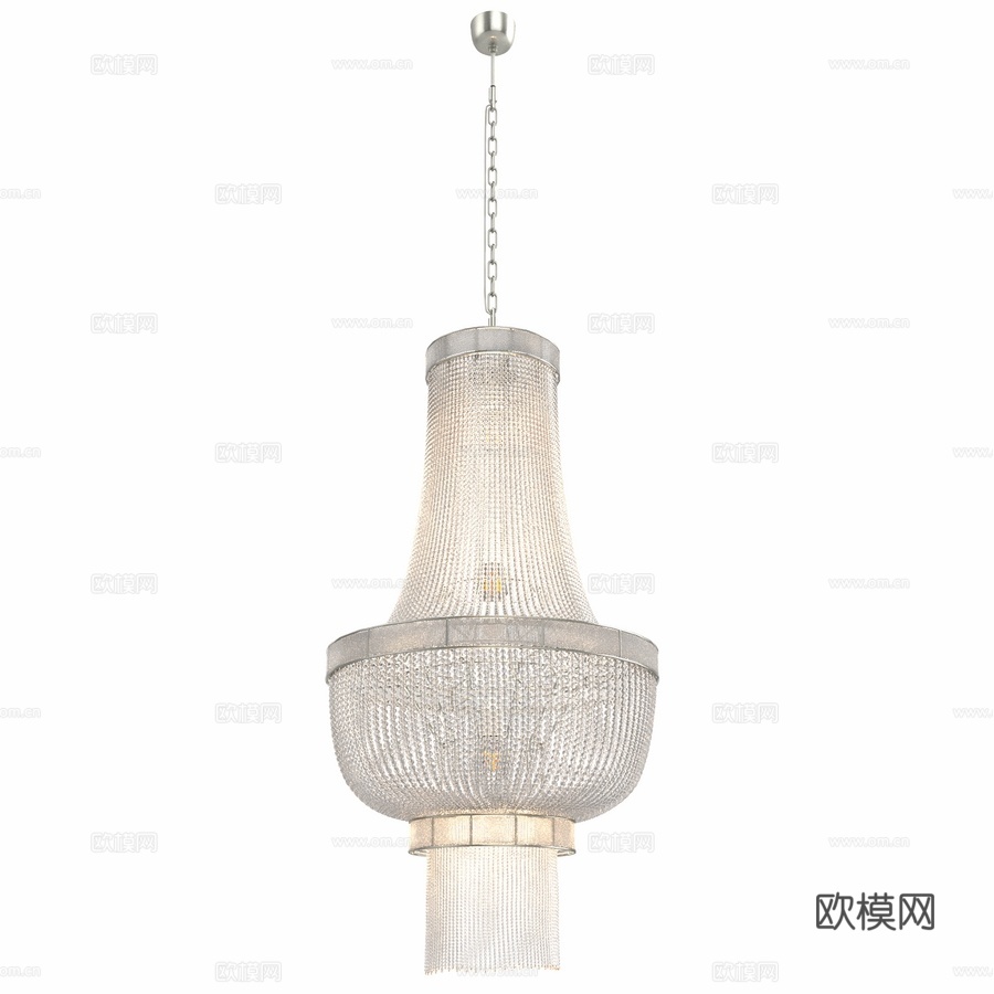 Covali JPL-10478A金属材质吊灯3d模型下载