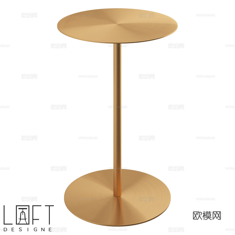 LoftDesigne 70030款咖啡桌3d模型下载