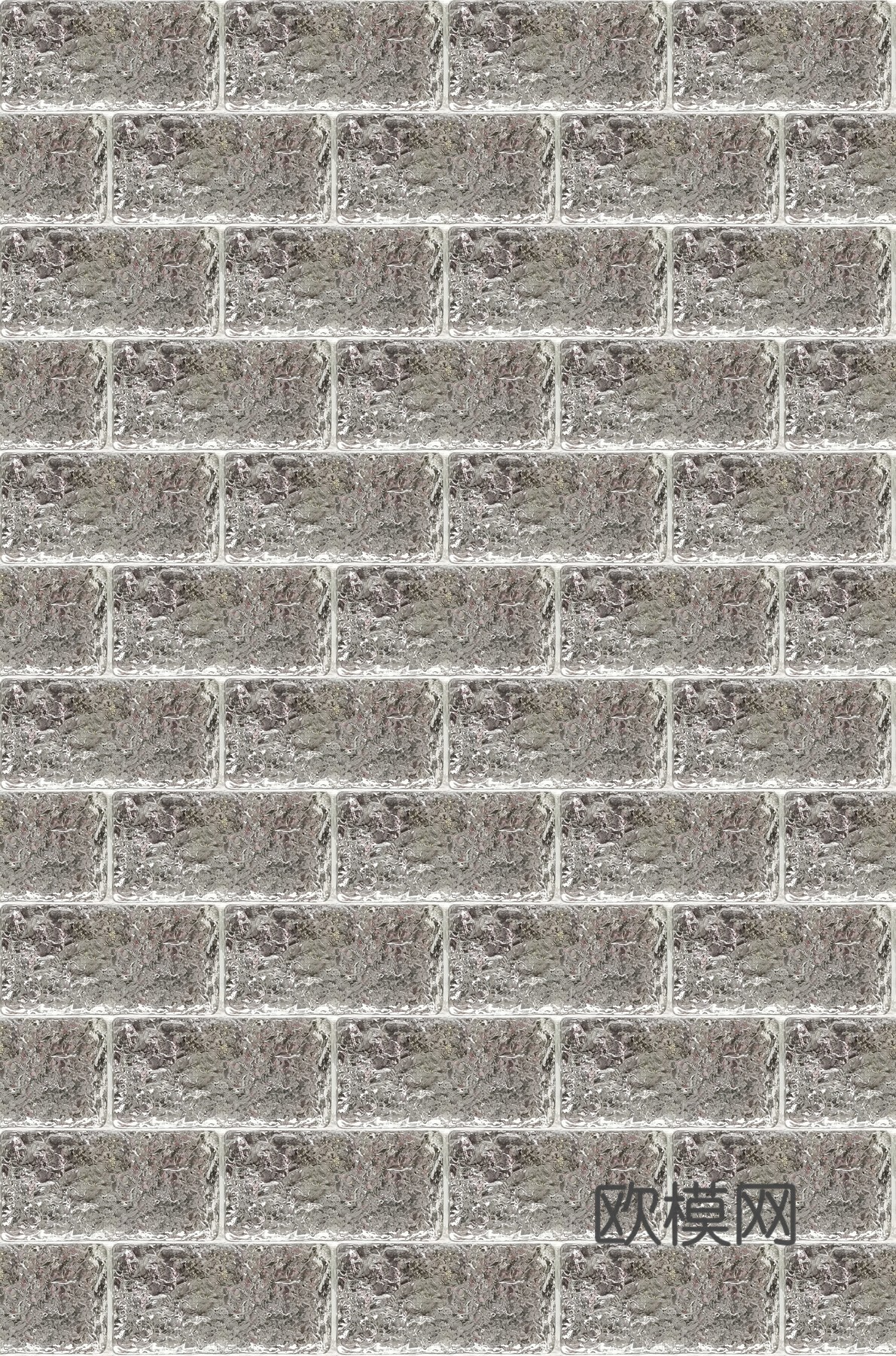 现代法式无缝艺术玻璃砖 凹凸艺术玻璃 雾面玻璃贴图