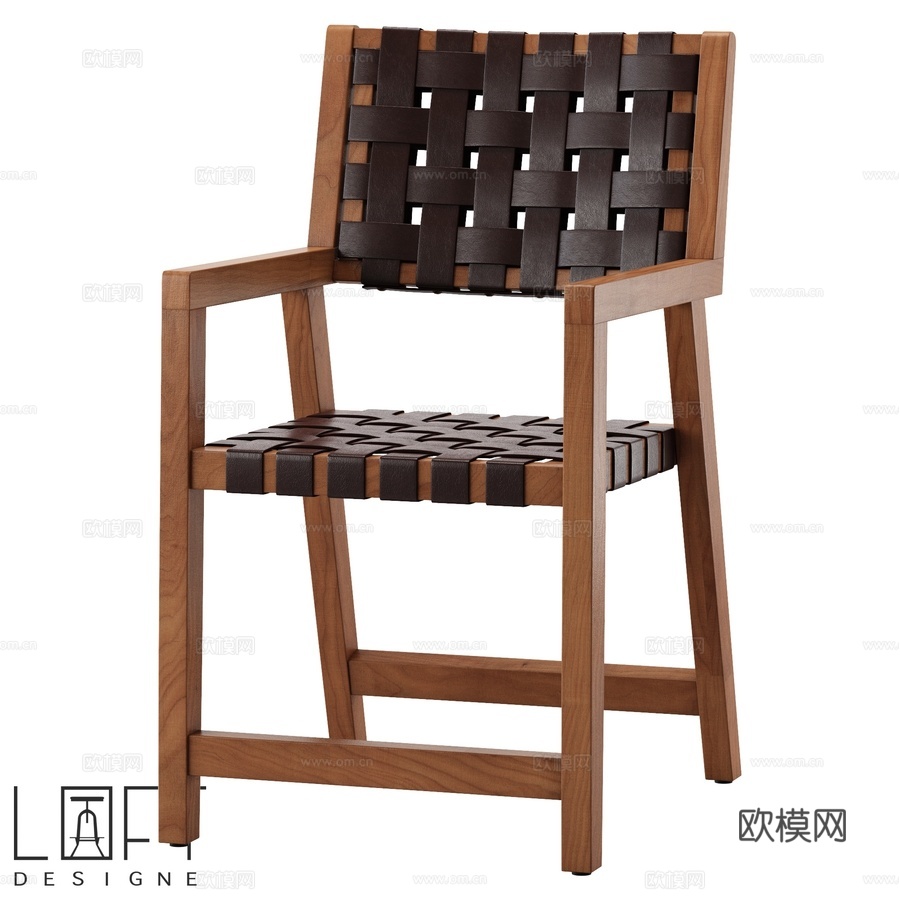 LoftDesigne 40458型号椅子3d模型下载