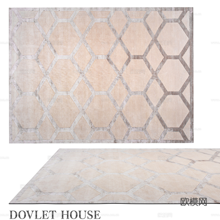 OM地毯 DOVLET HOUSE (art. 22978)3d模型下载