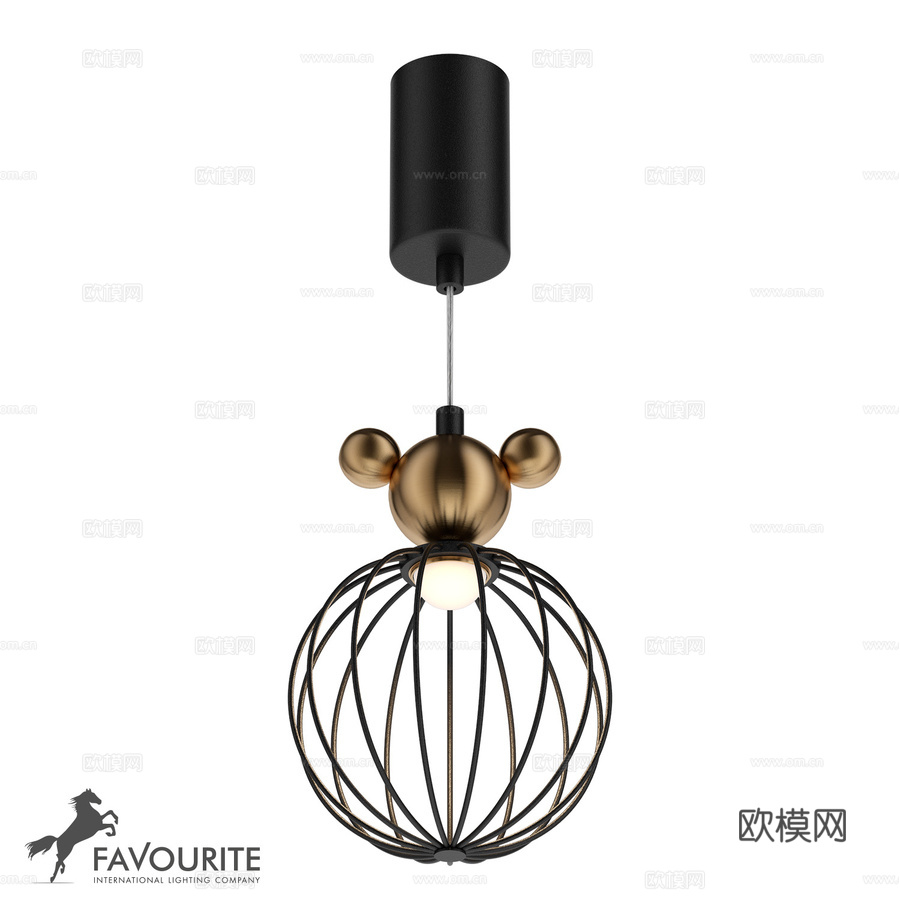 悬挂灯 精选款 4748-1P3d模型下载