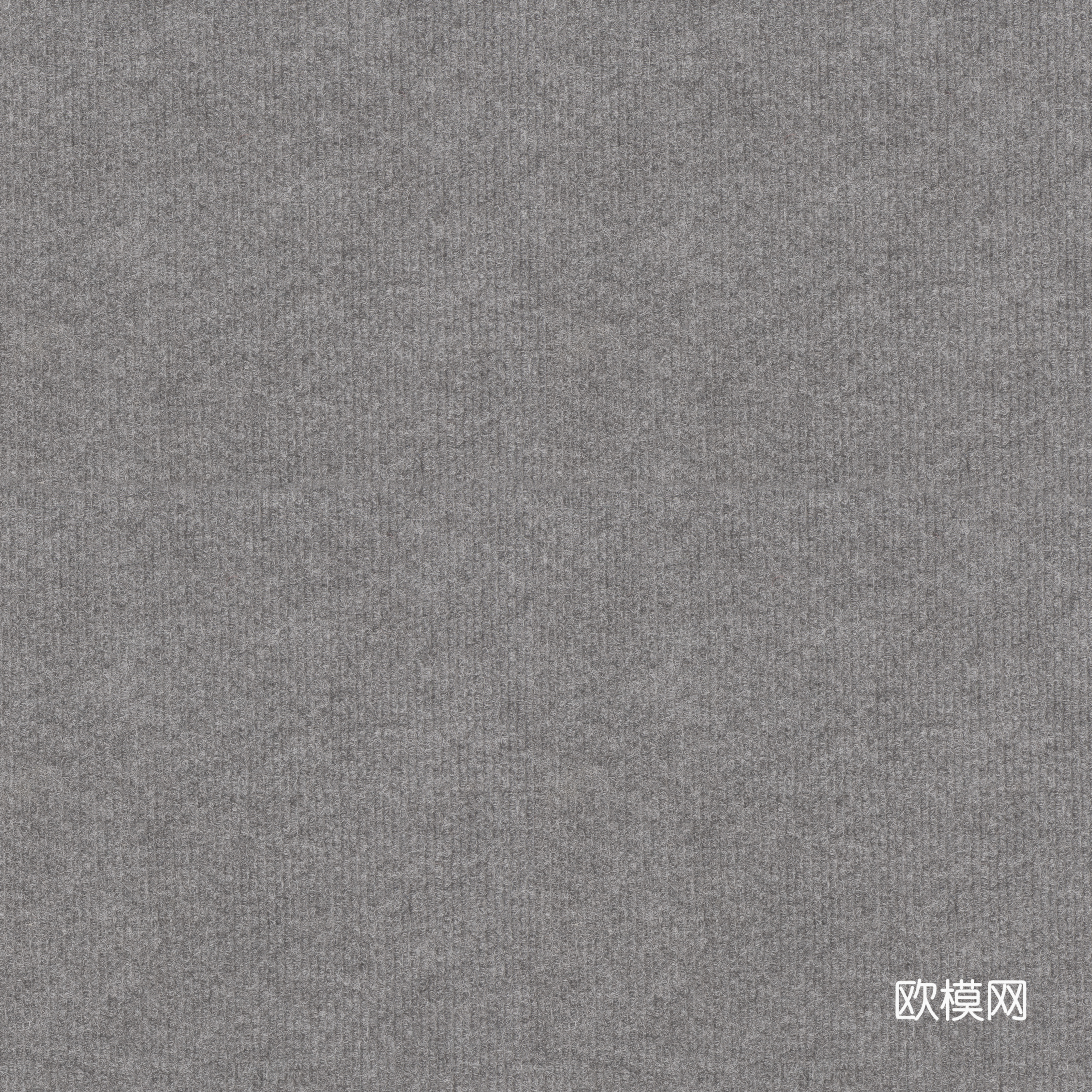 无缝灰色针织肌理地毯贴图