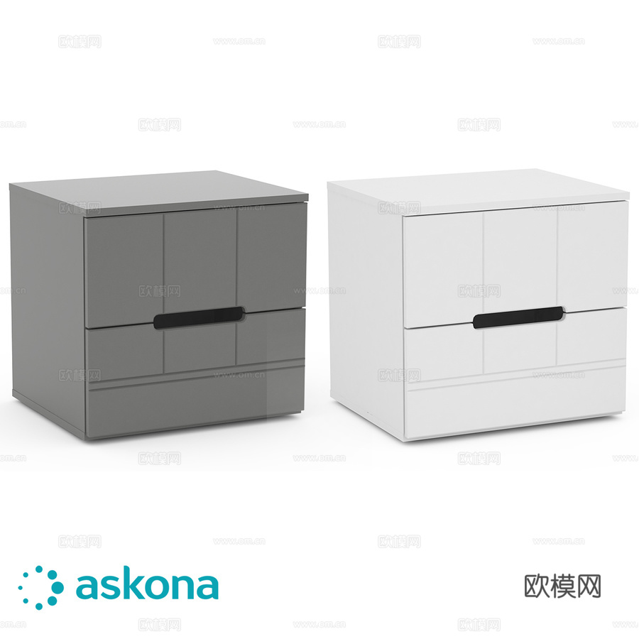 床头柜Bira (Bira)3d模型下载