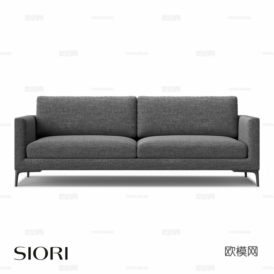 OM Siori Eclat 沙发 210x90x753d模型下载