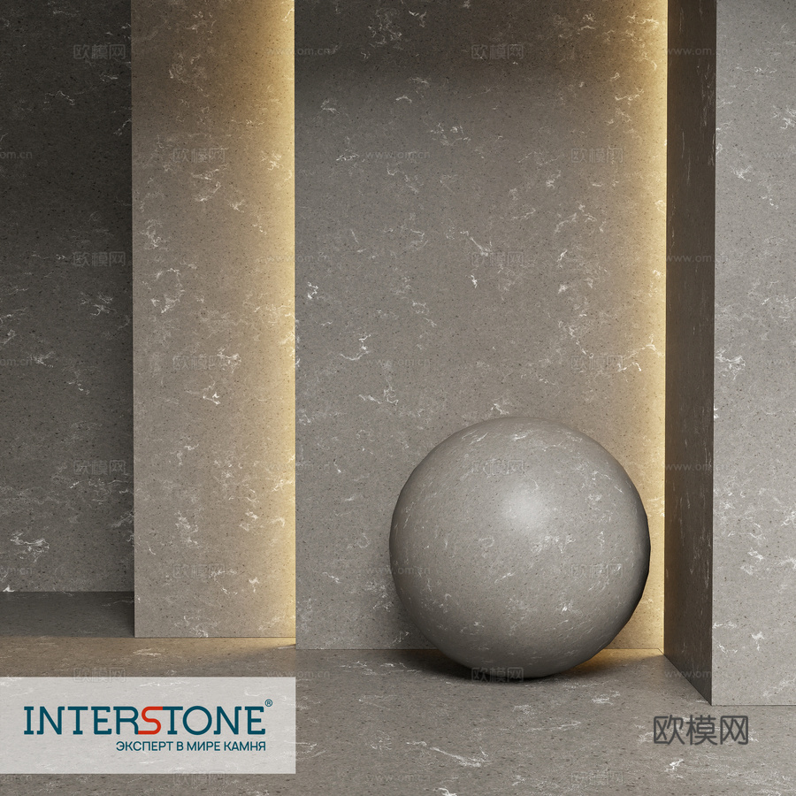 RM403 卡累利阿岩石哑光3d模型下载