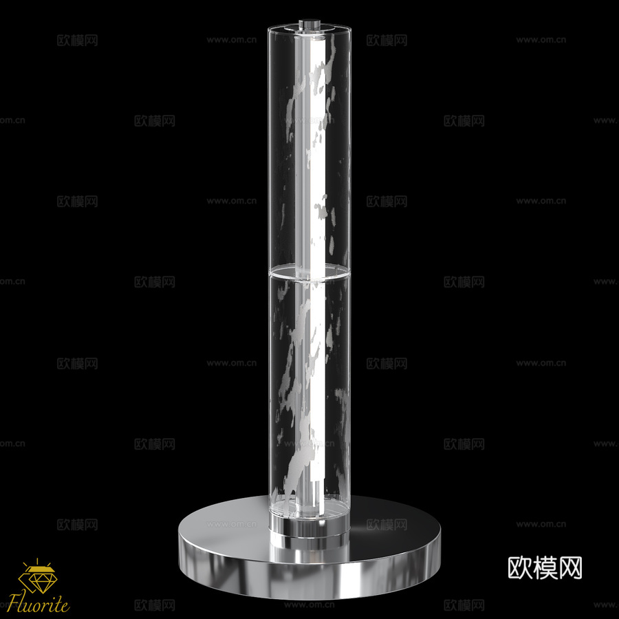 Instante Chrome 萤石台灯 FL1178-2T3d模型下载