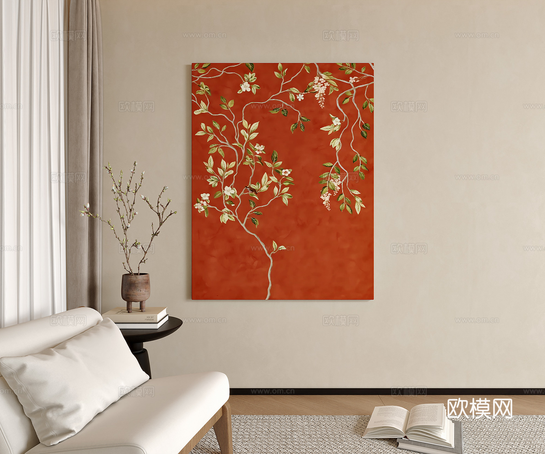 宋氏挂画3d模型