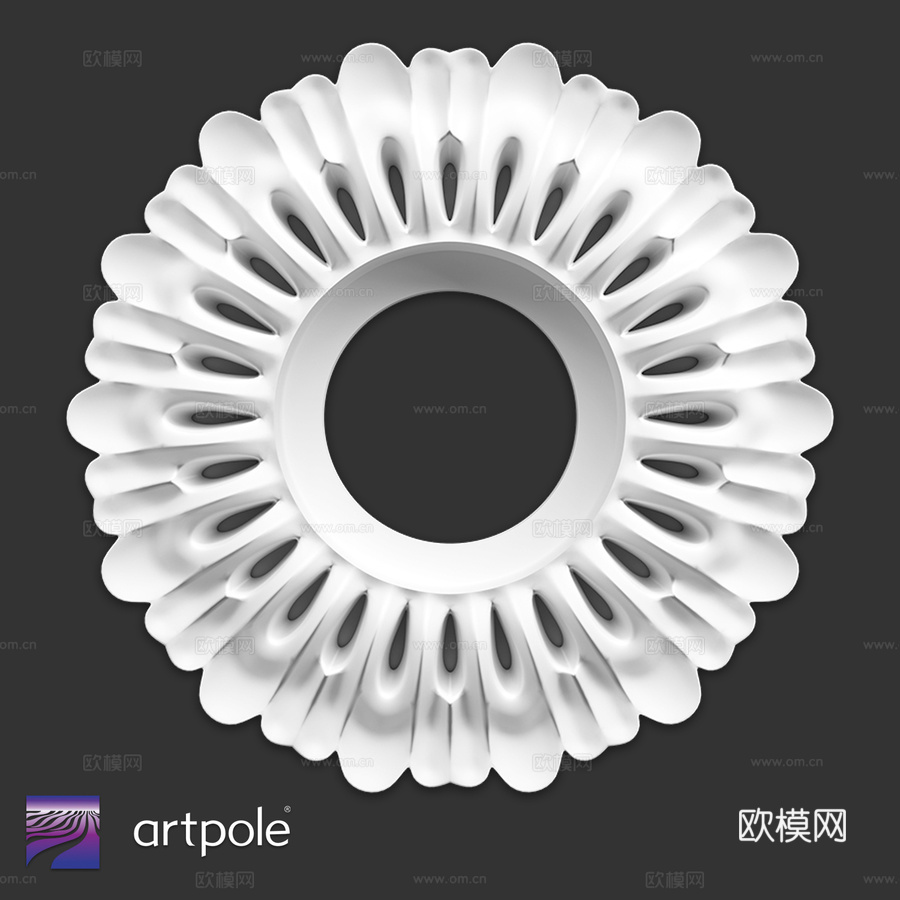 装饰花饰 SR2063d模型下载