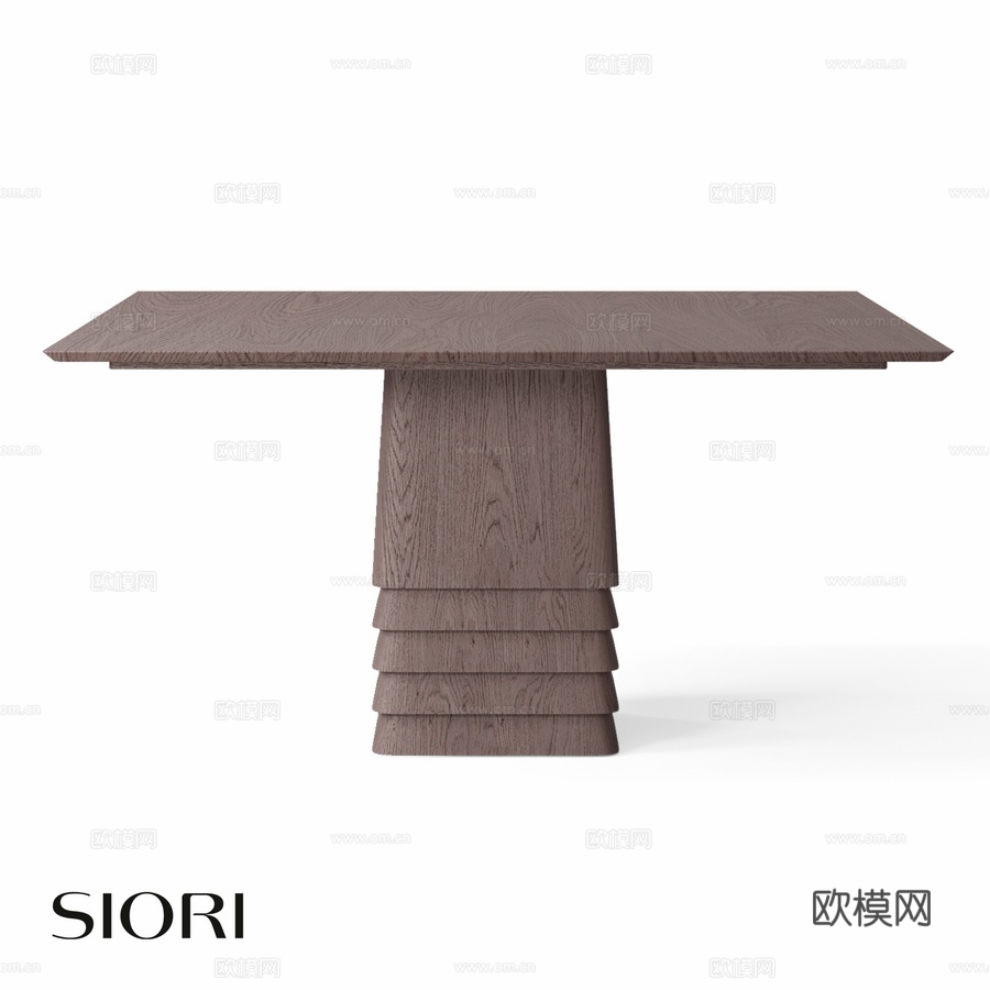 OM Siori Vato 03 餐桌 1500x15003d模型下载