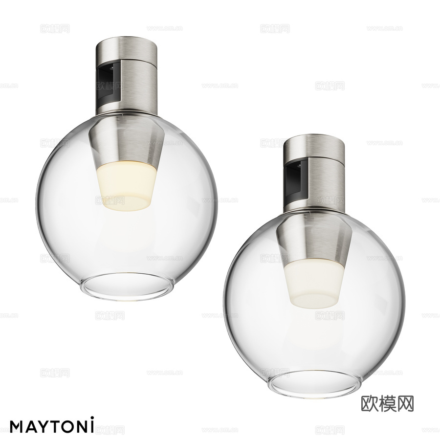 Bubble Flarity轨道灯3d模型下载