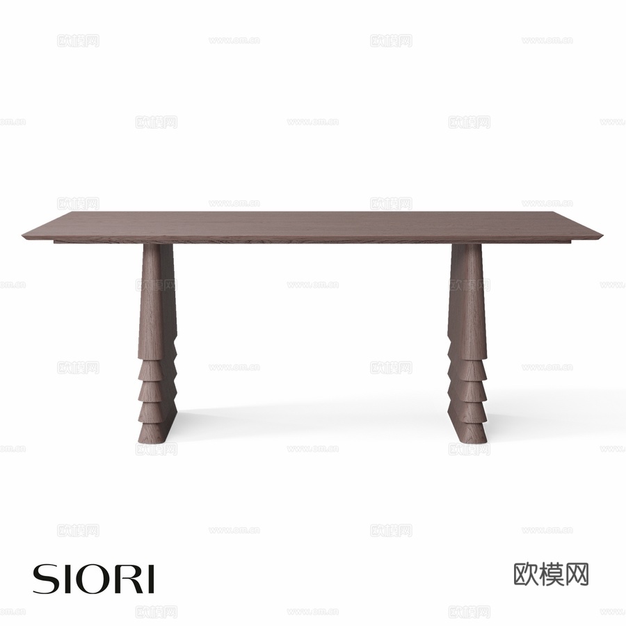 OM Siori Vato 02 餐桌 2000x12003d模型下载