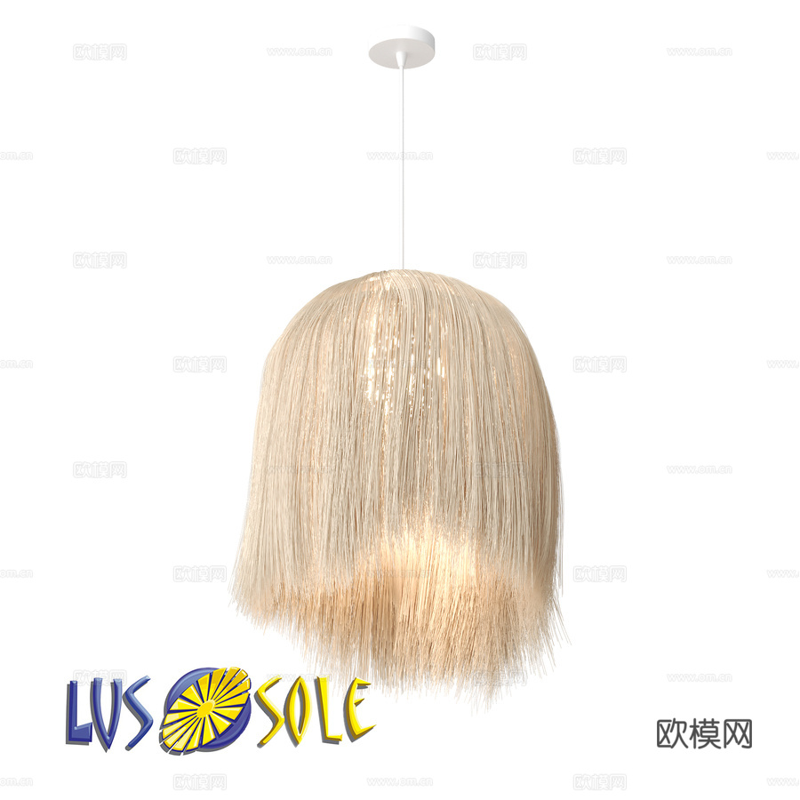 OM 吊灯 Lussole LSP-89723d模型下载