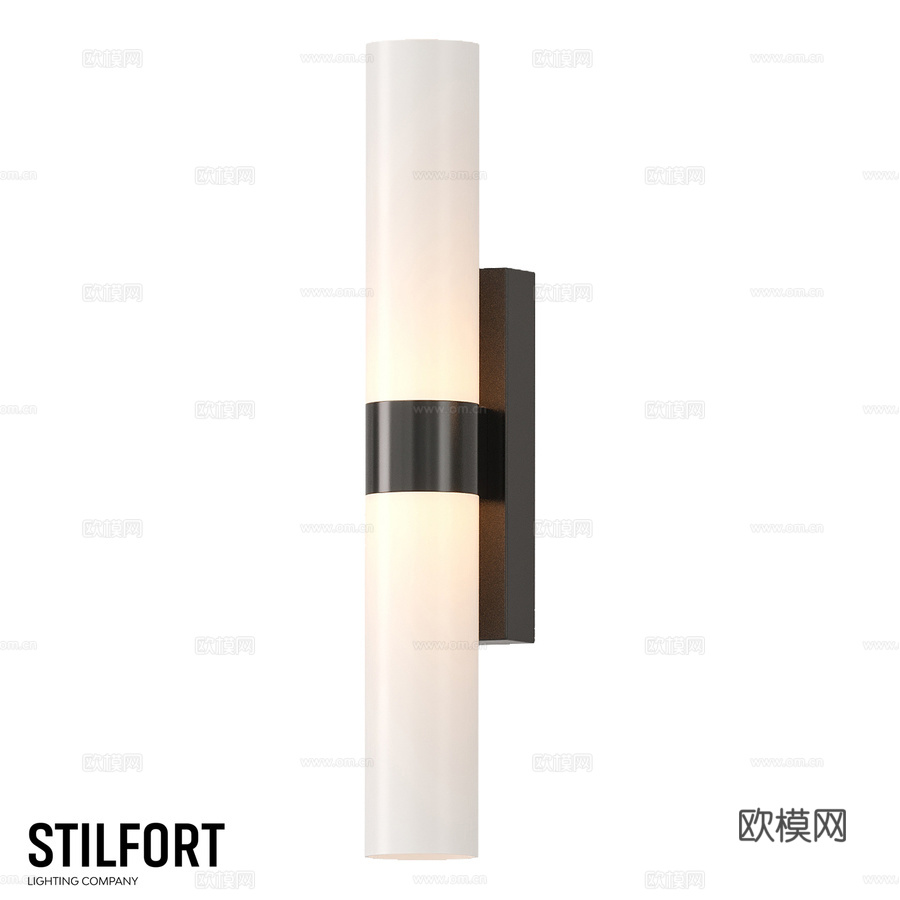 斯蒂尔福特壁灯，艾普管系列3d模型下载