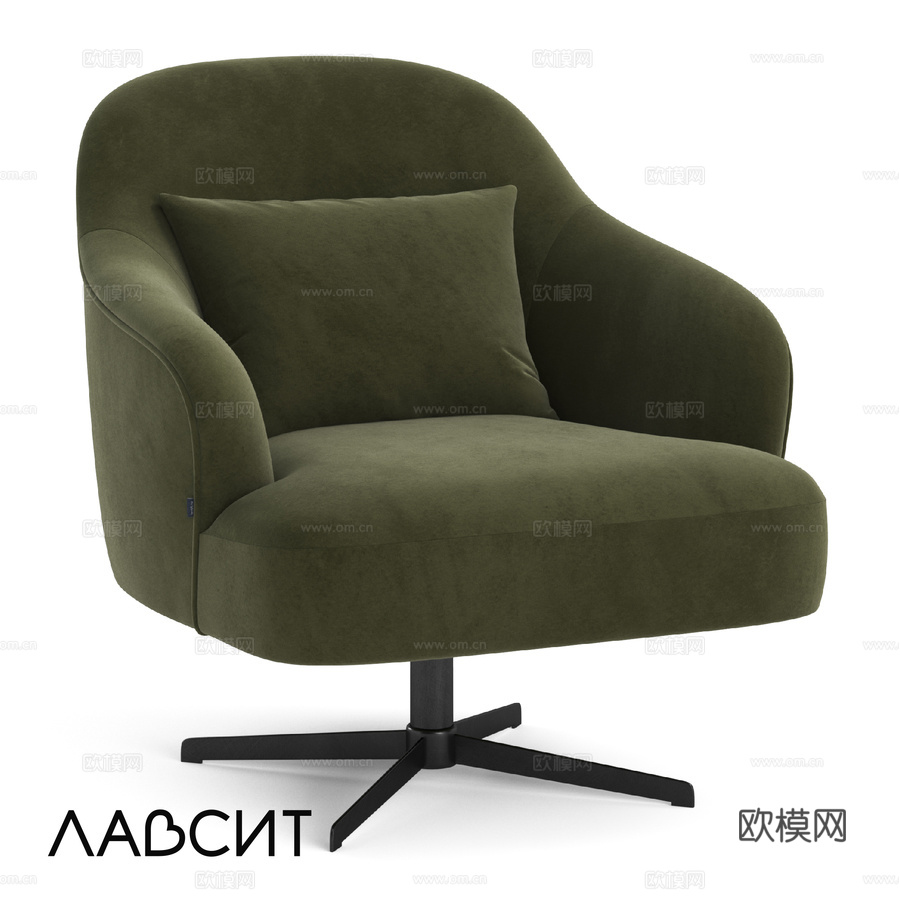 OM Magnus Junior旋转椅3d模型下载