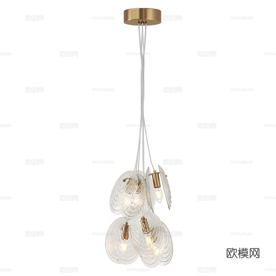 Aura 系列 Stilfort 吊灯3d模型下载