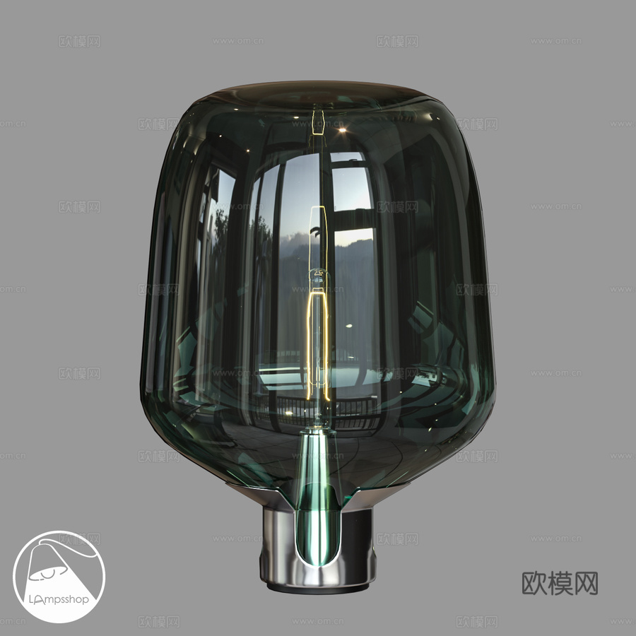 LampsShop.ru NL5243 台灯 手电筒3d模型下载