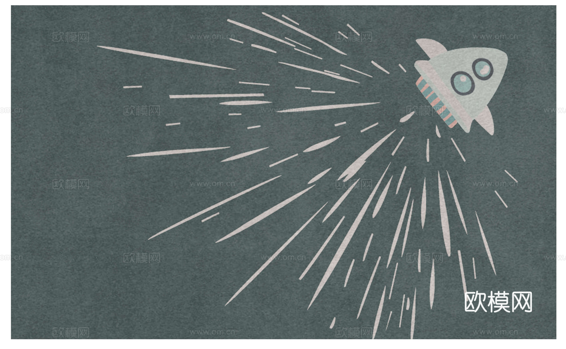 现代儿童卡通地毯贴图