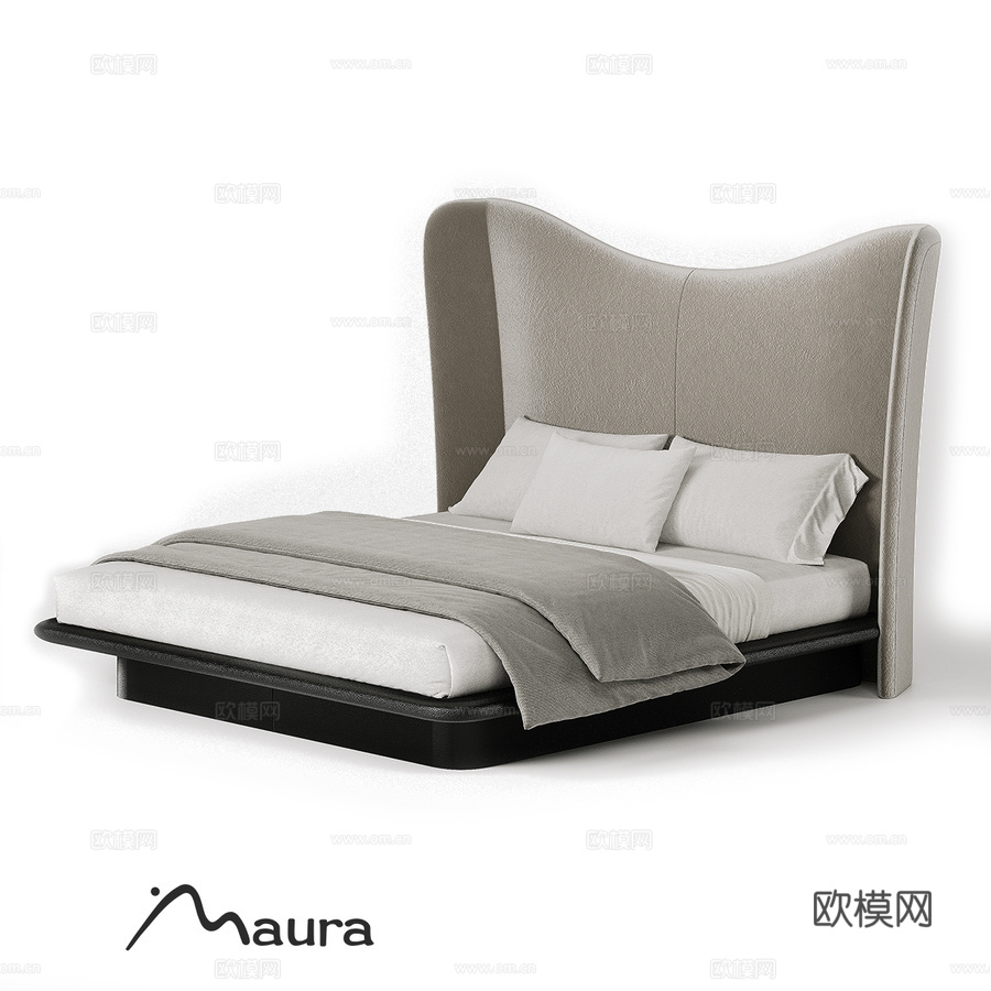 旋律莫拉床3d模型下载