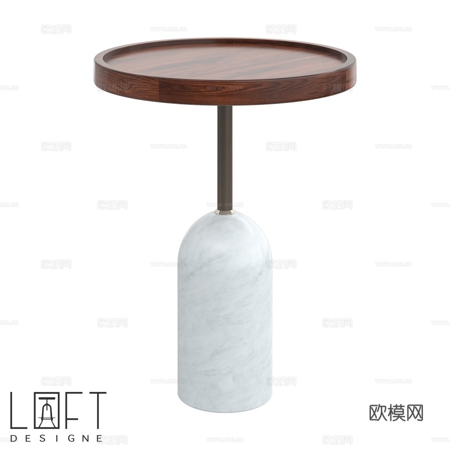 咖啡桌 LoftDesigne 62402 型号3d模型下载