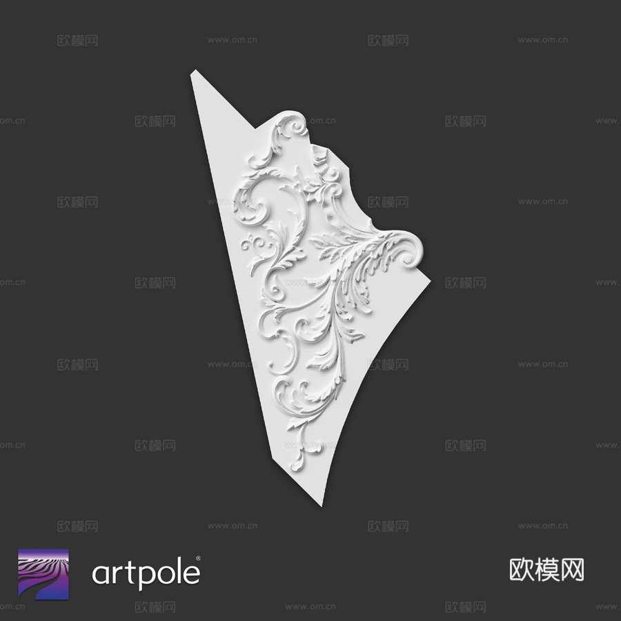 转角组件 SU142-13d模型下载