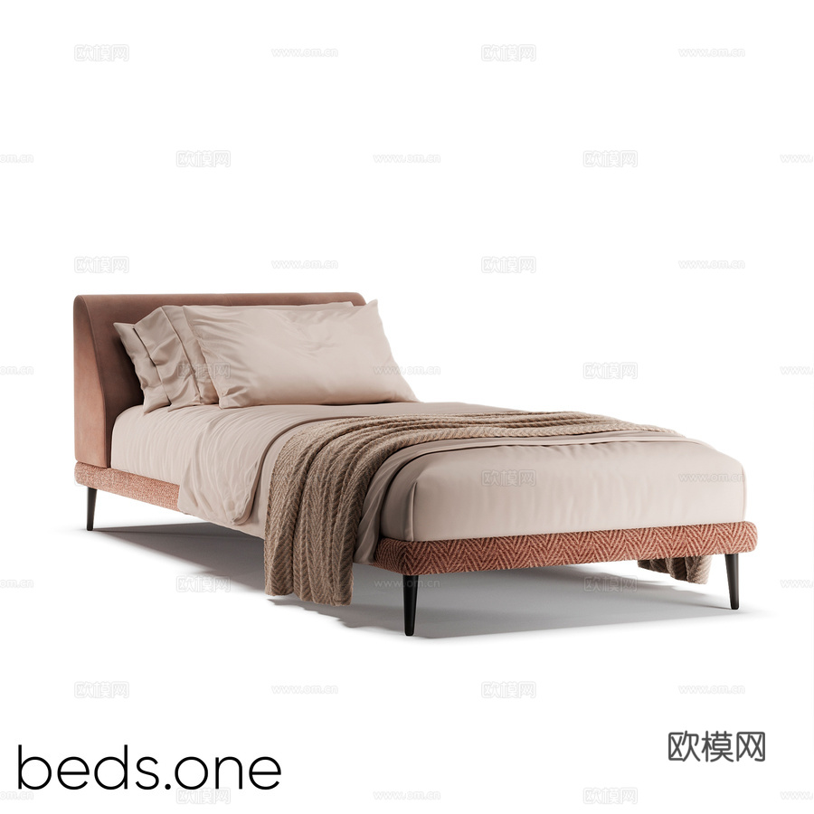 OM beds.one - Viiste b 儿童床3d模型下载