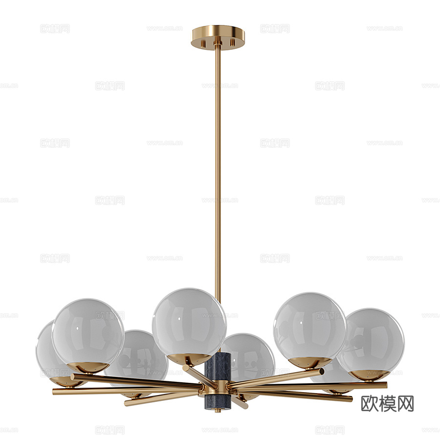 OM杆式吊灯 Stilfort系列 Sharo3d模型下载