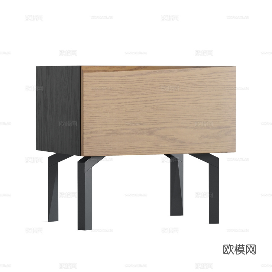 PODHOZHU品牌阿玛德床头柜(5)3d模型下载