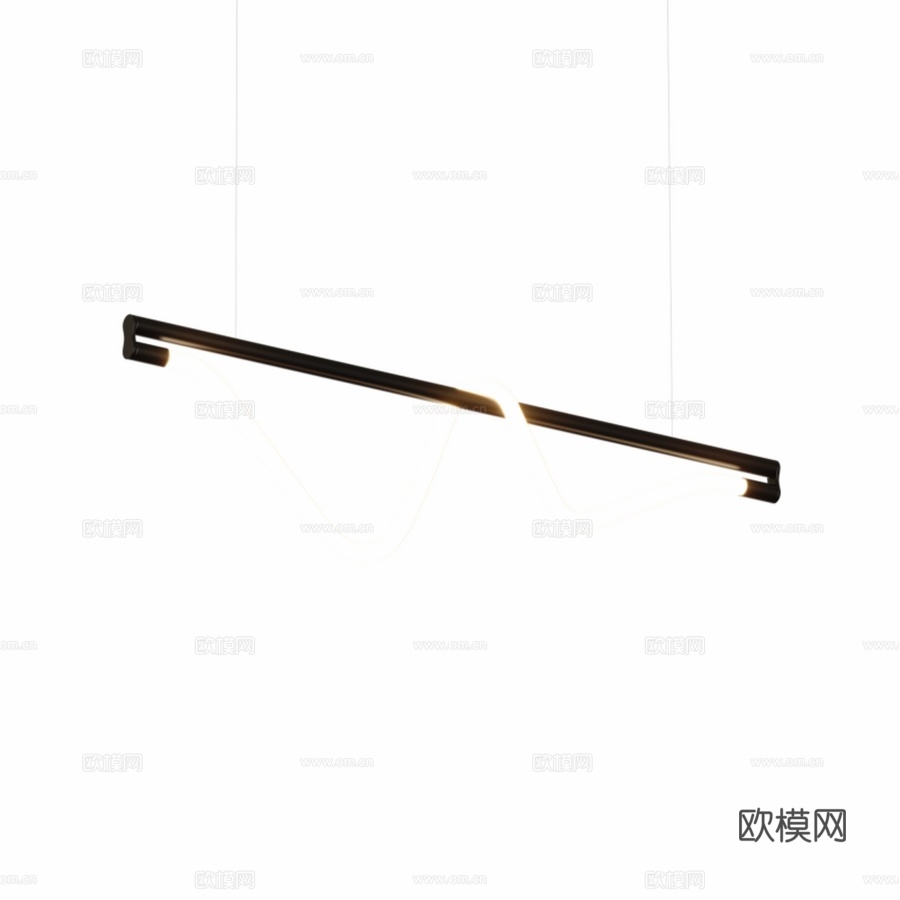 ARCO 360 LED吊灯L2000欧姆3d模型下载