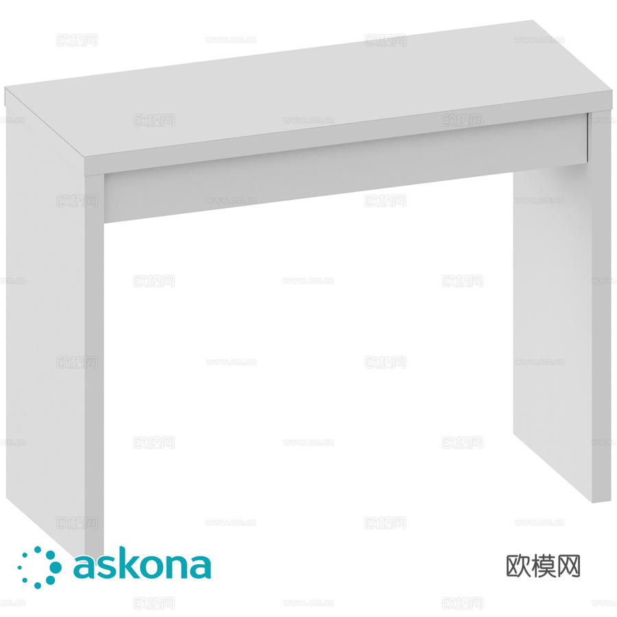 梳妆台 托科3d模型下载