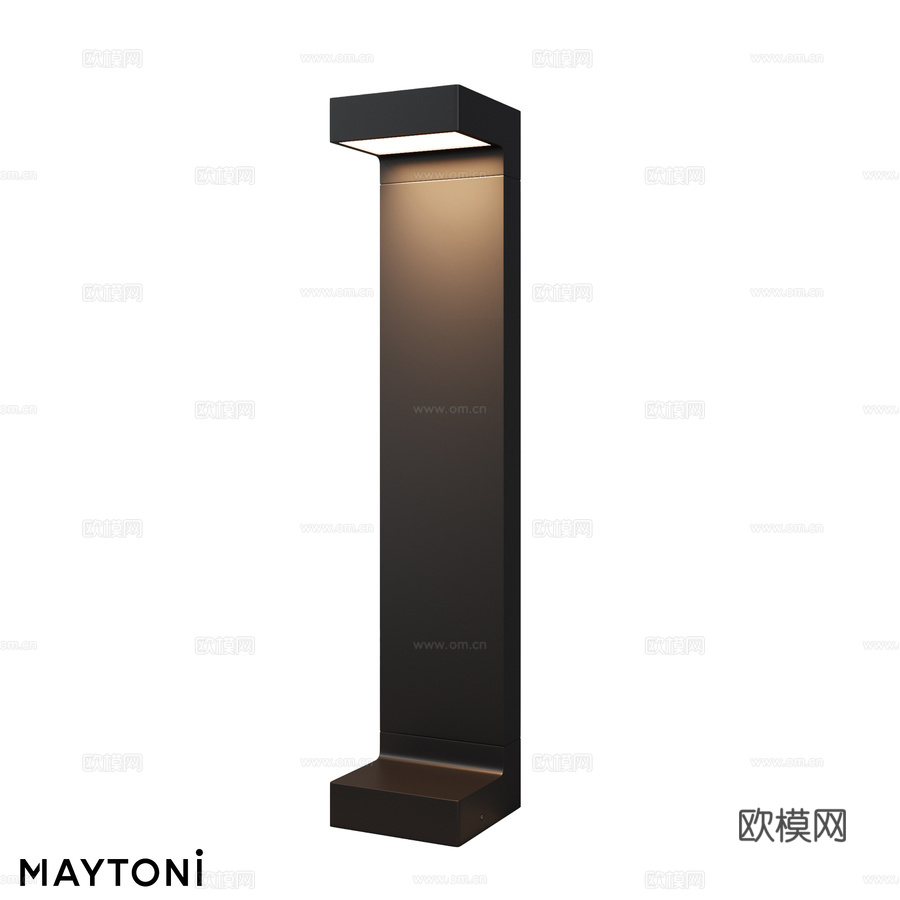 巴克莱街景灯3d模型下载