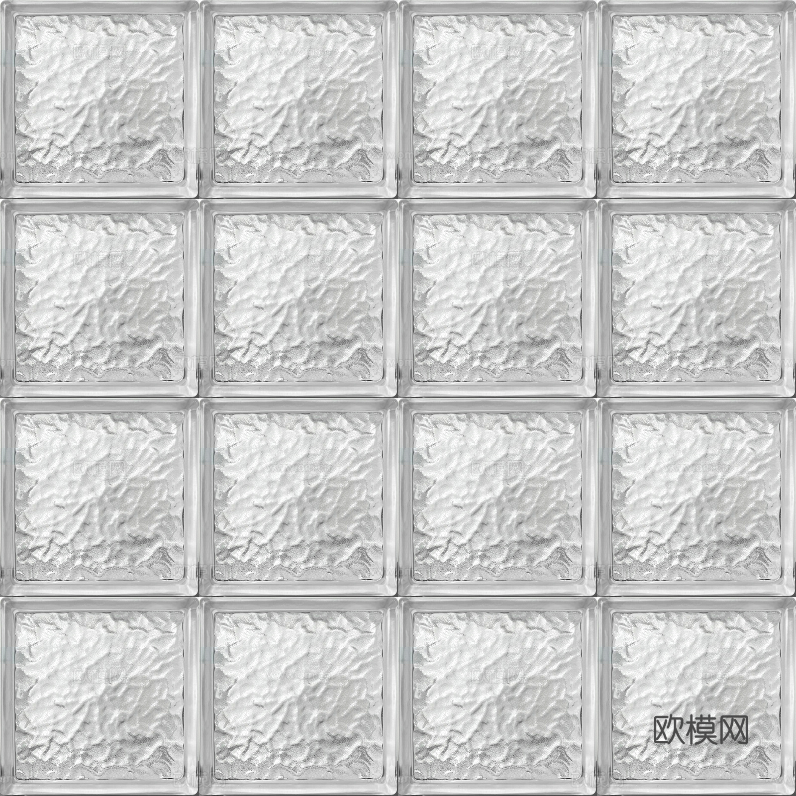 现代玻璃砖 玻璃砖贴图