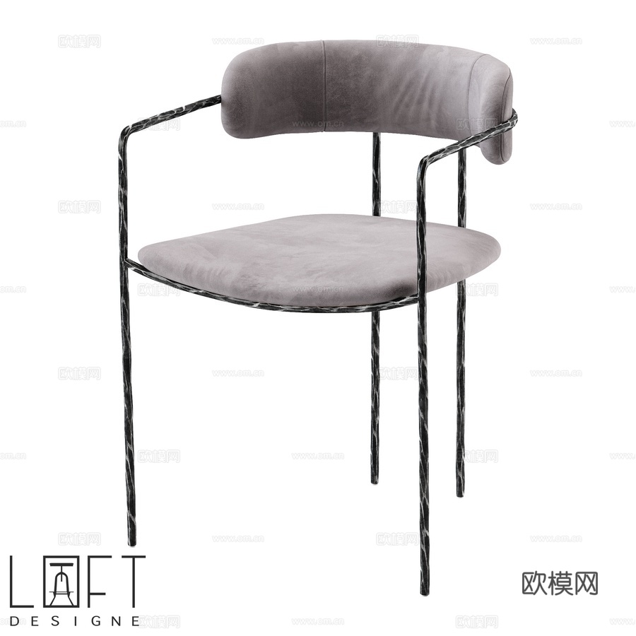 LoftDesigne 42157型号椅子3d模型下载