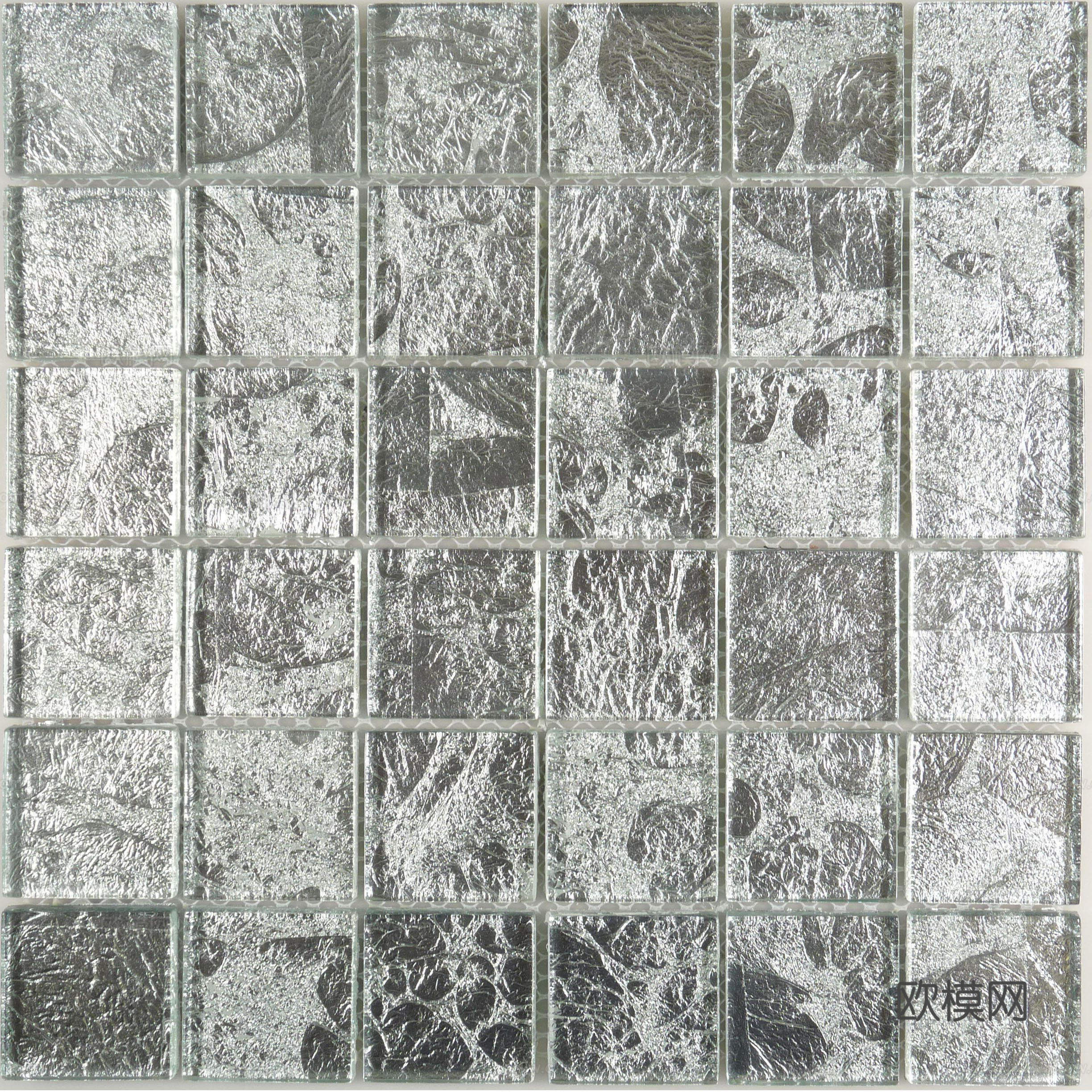 现代无缝玻璃砖 水晶玻璃砖贴图