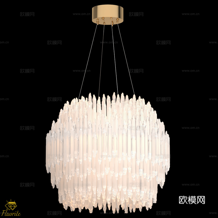 Selena 萤石 600 毫米 FL1192-16PS (3d模型下载