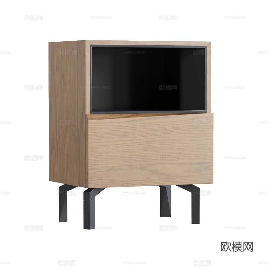 PODHOZHU出品阿马德床头柜(4)3d模型下载