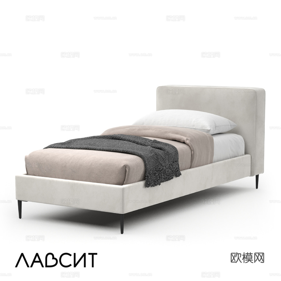 OM床 Porter 90x2003d模型下载