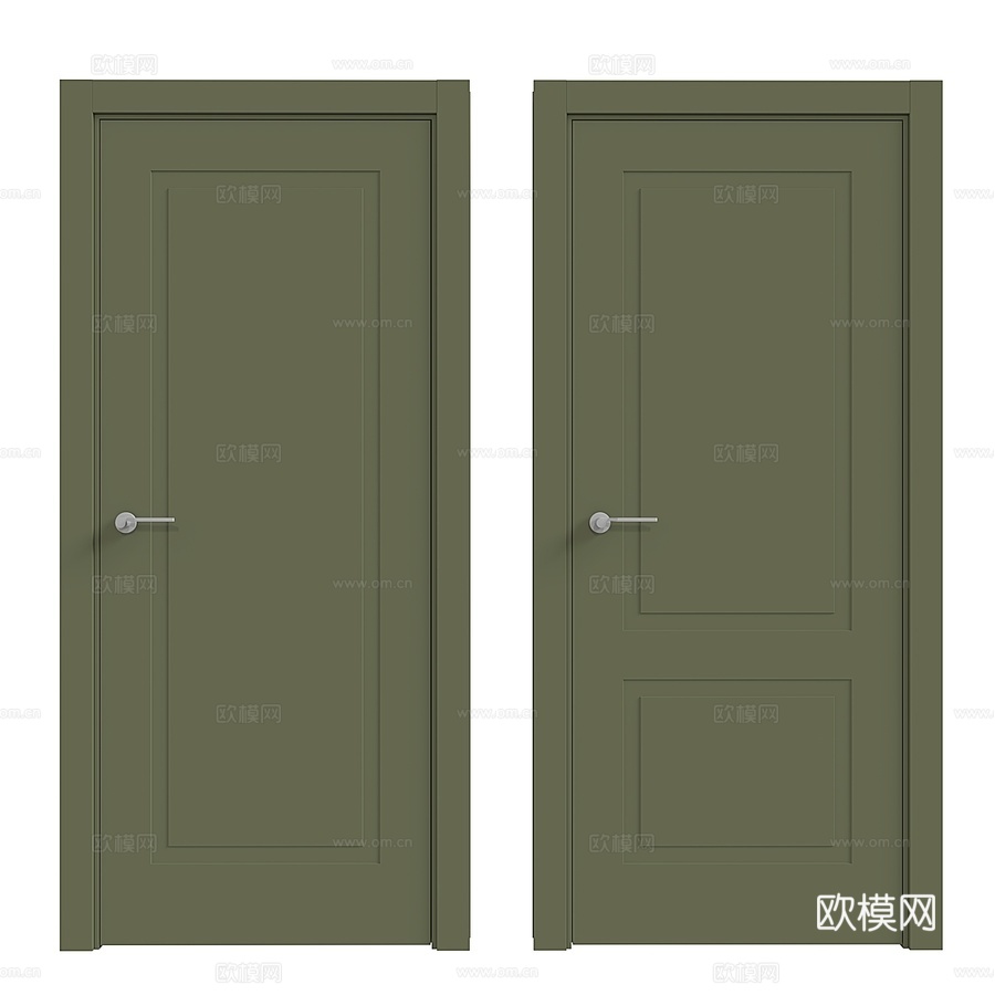 达里亚诺工厂曼彻斯特M1和M2室内门3d模型下载