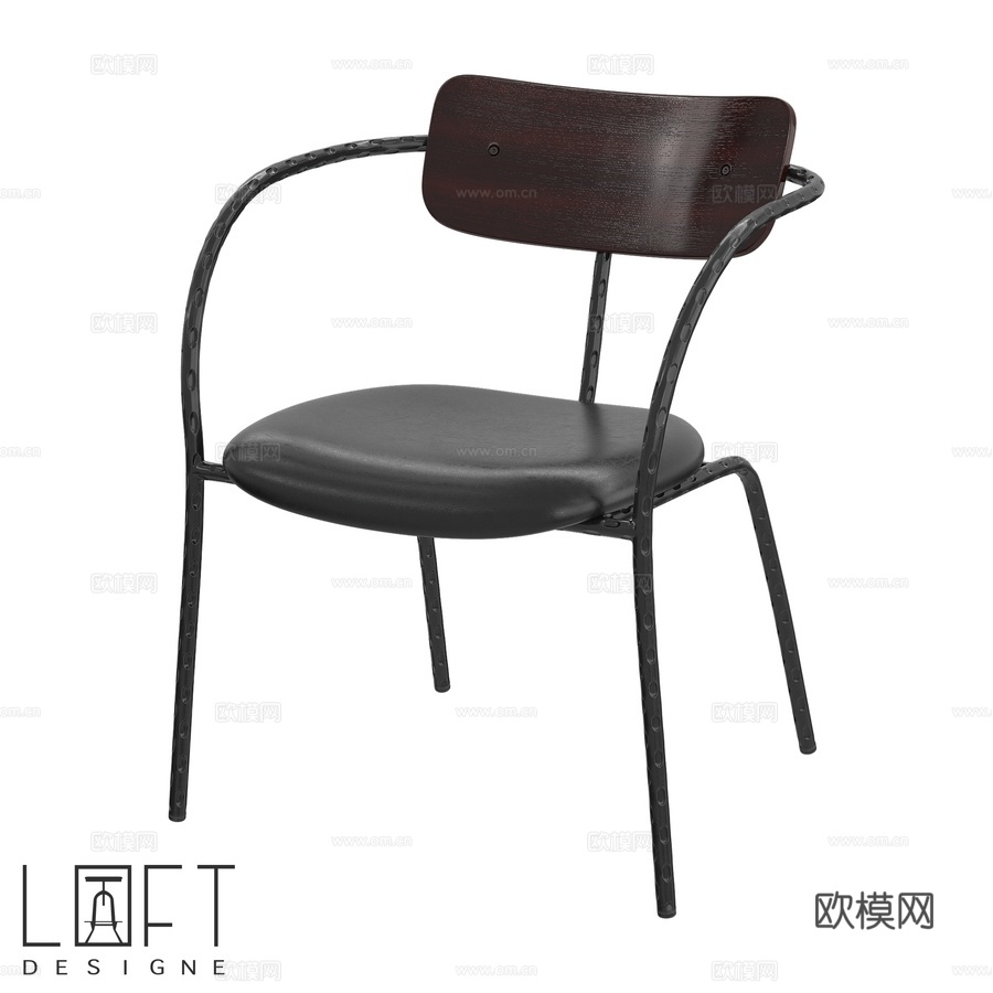 LoftDesigne 39564型号椅子3d模型下载