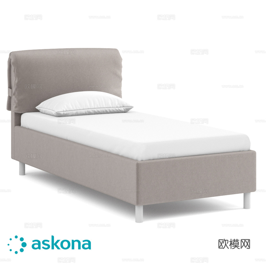 Milana Nova床（Milana Nova），尺寸903d模型下载