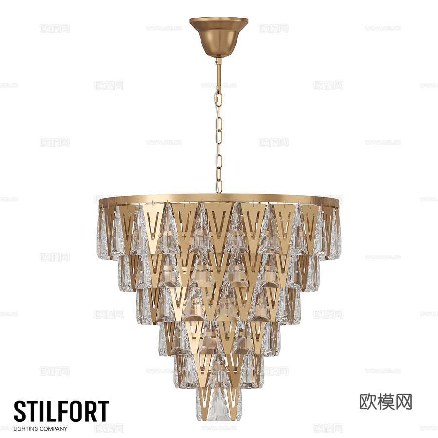 Stilfort吊灯，Vaviani系列3d模型
