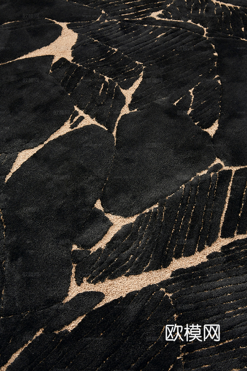 轻奢复古地毯块毯贴图