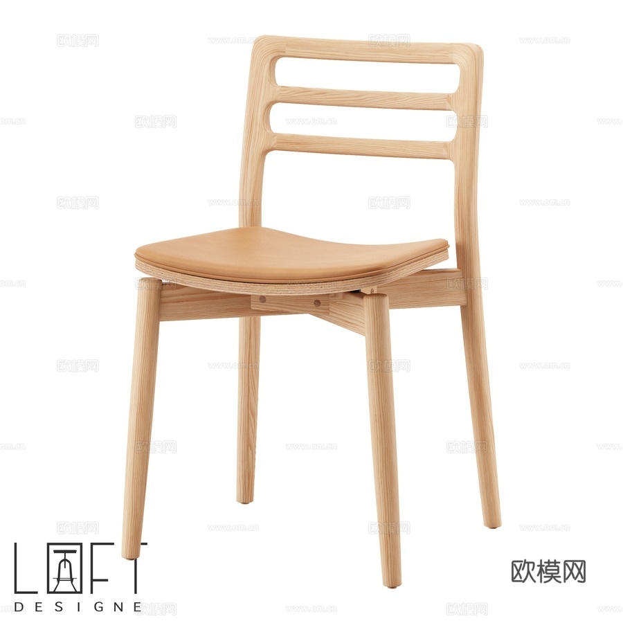 LoftDesigne 38971型号椅子3d模型下载
